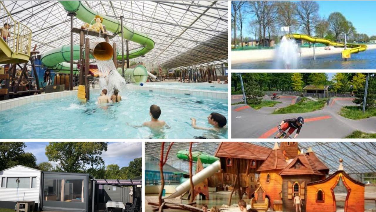 Chalet 4-6 Personen Op 5* Camping Terspegelt Eersel Eksteriør billede